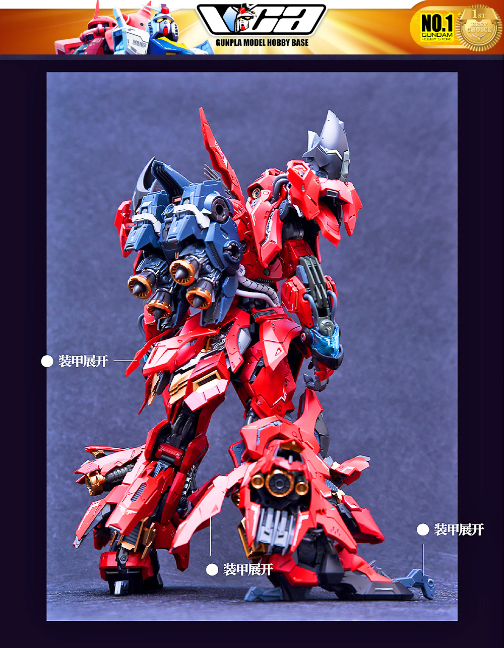 Infinite Dimension 无限新星 In Era+ RMD Lizard 利扎得 Master Grade MG Plastic Model Action Figure Toy Kit VCA Gundam Thailand