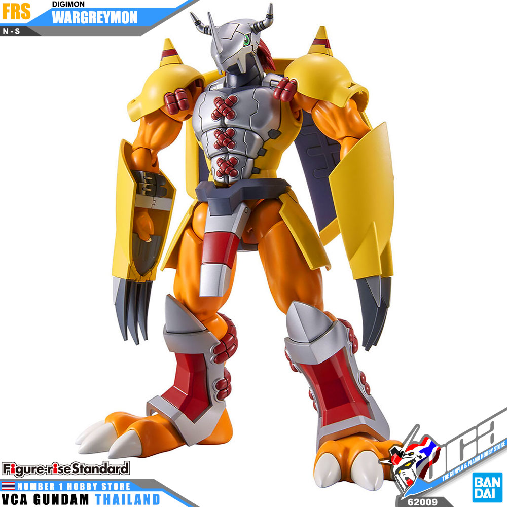 BANDAI FIGURE-RISE STANDARD WARGREYMON FIGURE RISE ดิจิมอน แอดเวนเจอร์ โมเดล VCA GUNDAM