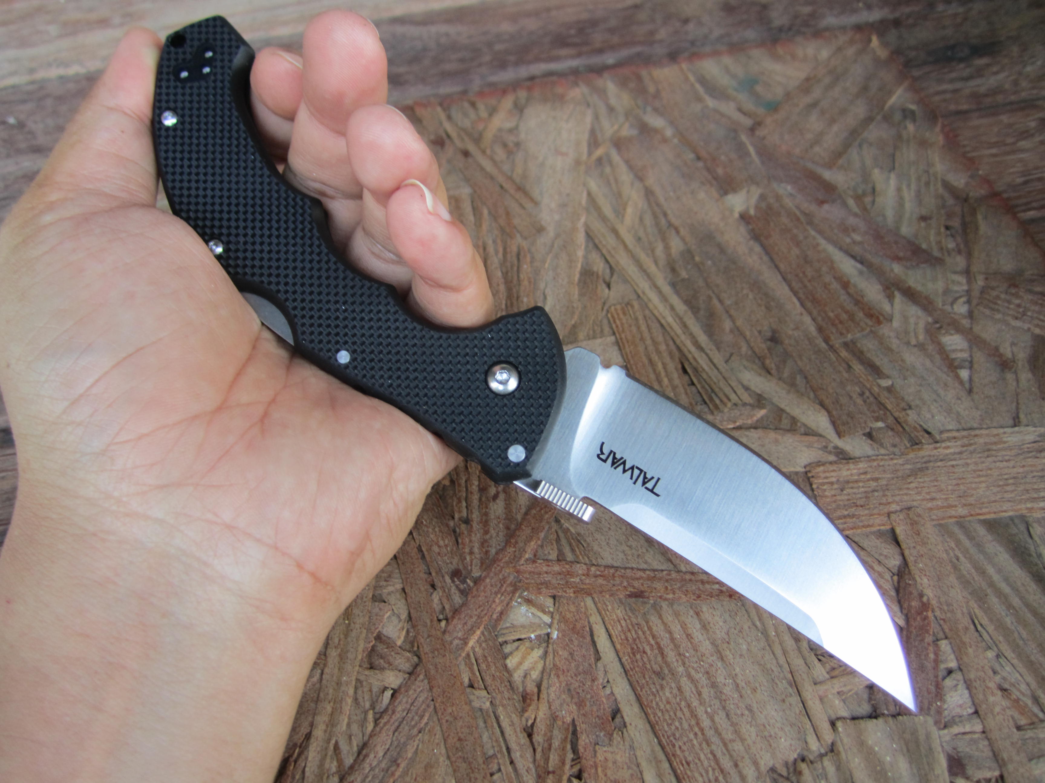 มีดCold Steel 21TTL Talwar Plain Edge Knife, 4-Inch