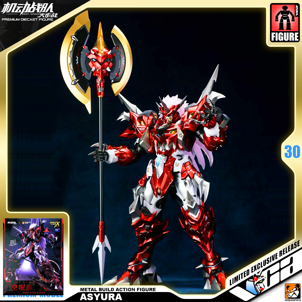 Moshow x Noble Class Asyura Metal Structure Premium Build Action Figure