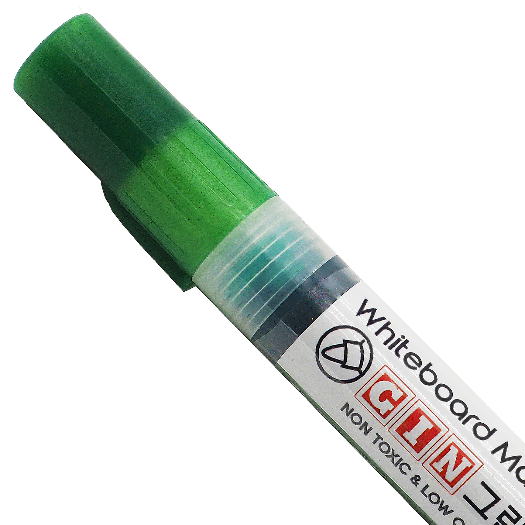 ปากกาไวท์บอร์ดปลอดสารพิษจิน สีเขียว