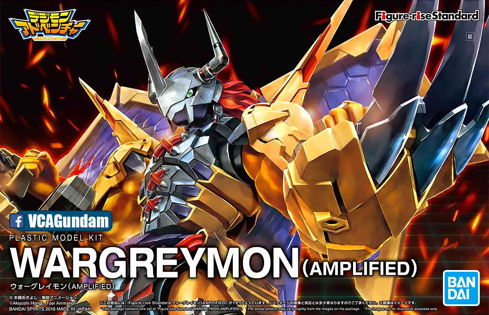 BANDAI FIGURE-RISE STANDARD WARGREYMON (AMPLIFIED)