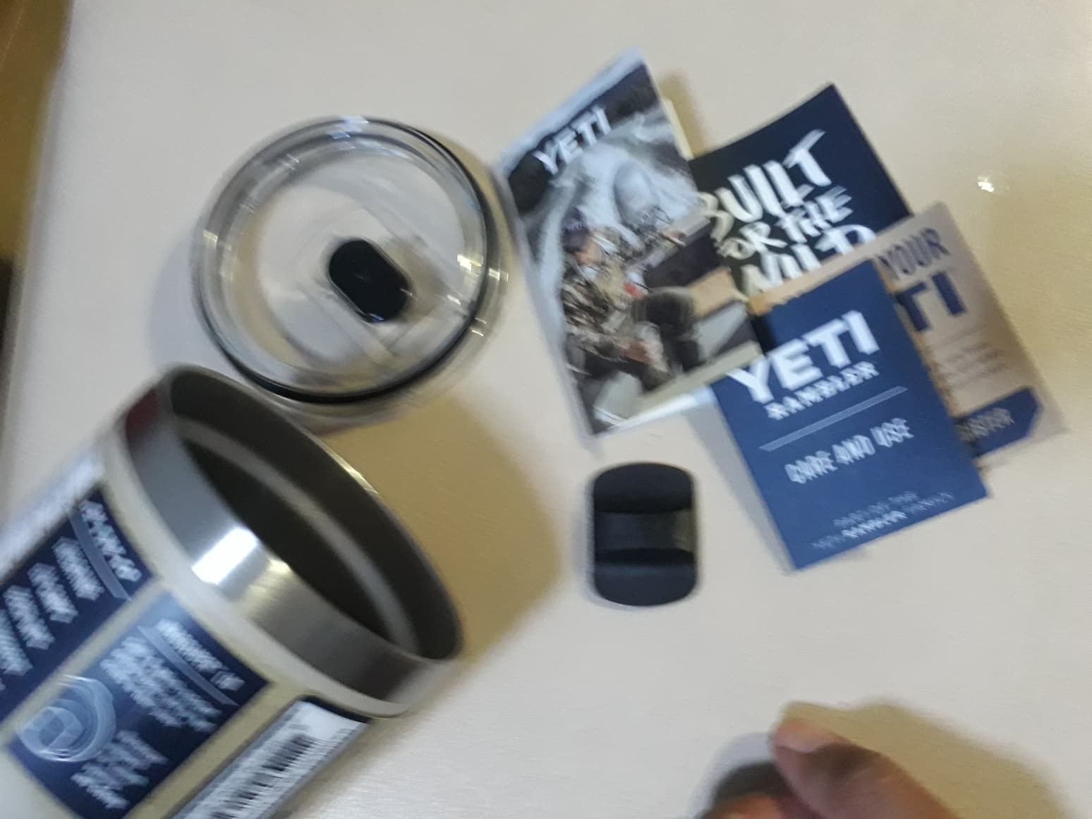 แก้วYETI ของแท้ Rambler 30 oz Stainless Steel Vacuum Insulated Tumbler w/MagSlider Lid