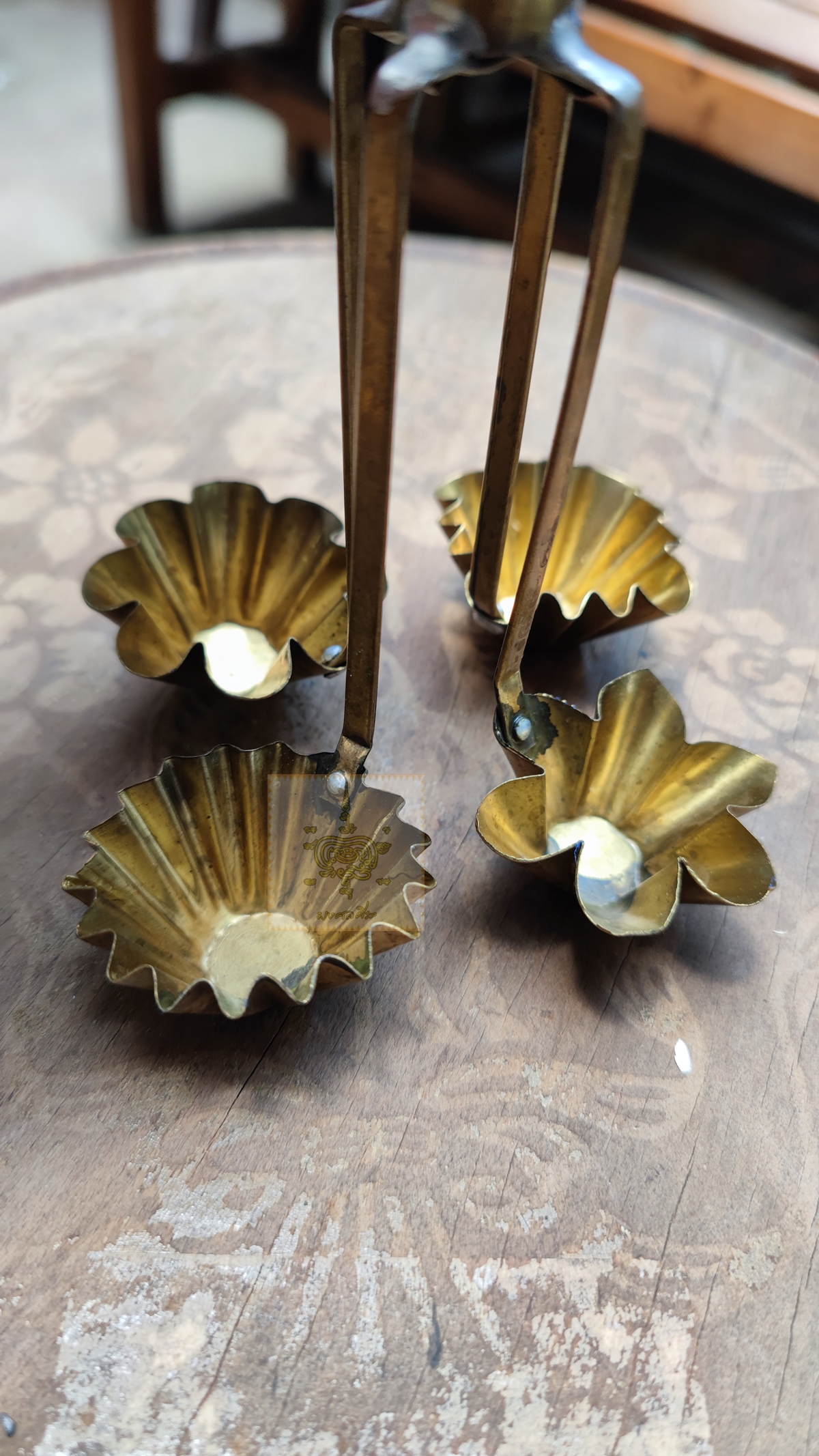 พิมพ์ขนมกระทงทอง