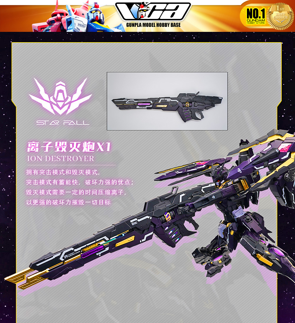 Iron Toy 铁创模型 Star Fall 星坠 Metal Build Structure Master Grade MG Action Figure Toy Kit VCA Gundam Bangkok Thailand