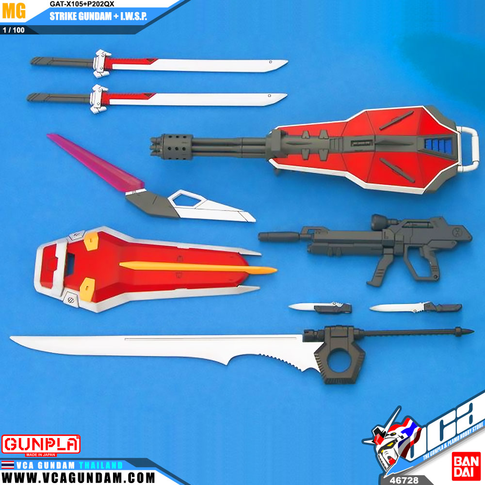 MG STRIKE GUNDAM + I.W.S.P. สไตรค์ กันดั้ม + I.W.S.P.