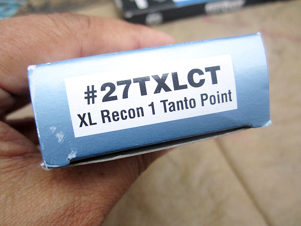 มีดCold Steel XL Recon 1 Tanto Point 27TXLCT (CTS XHP Alloy )