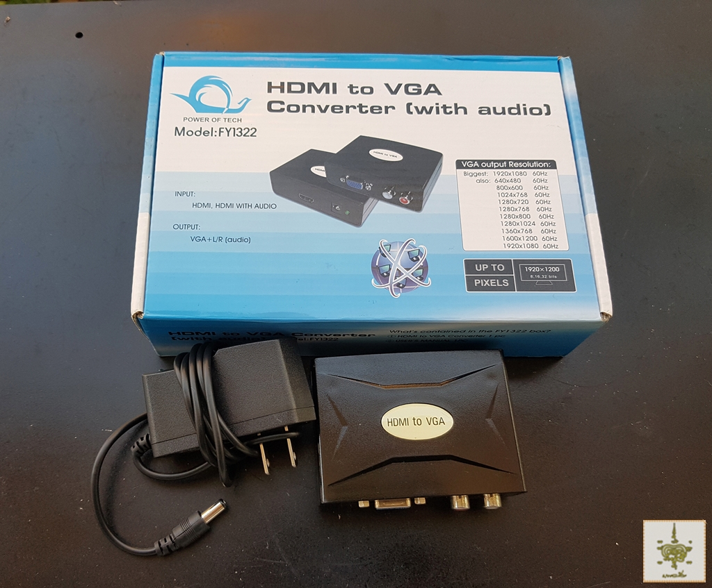 ตัวแปลง HDMI TO VGA