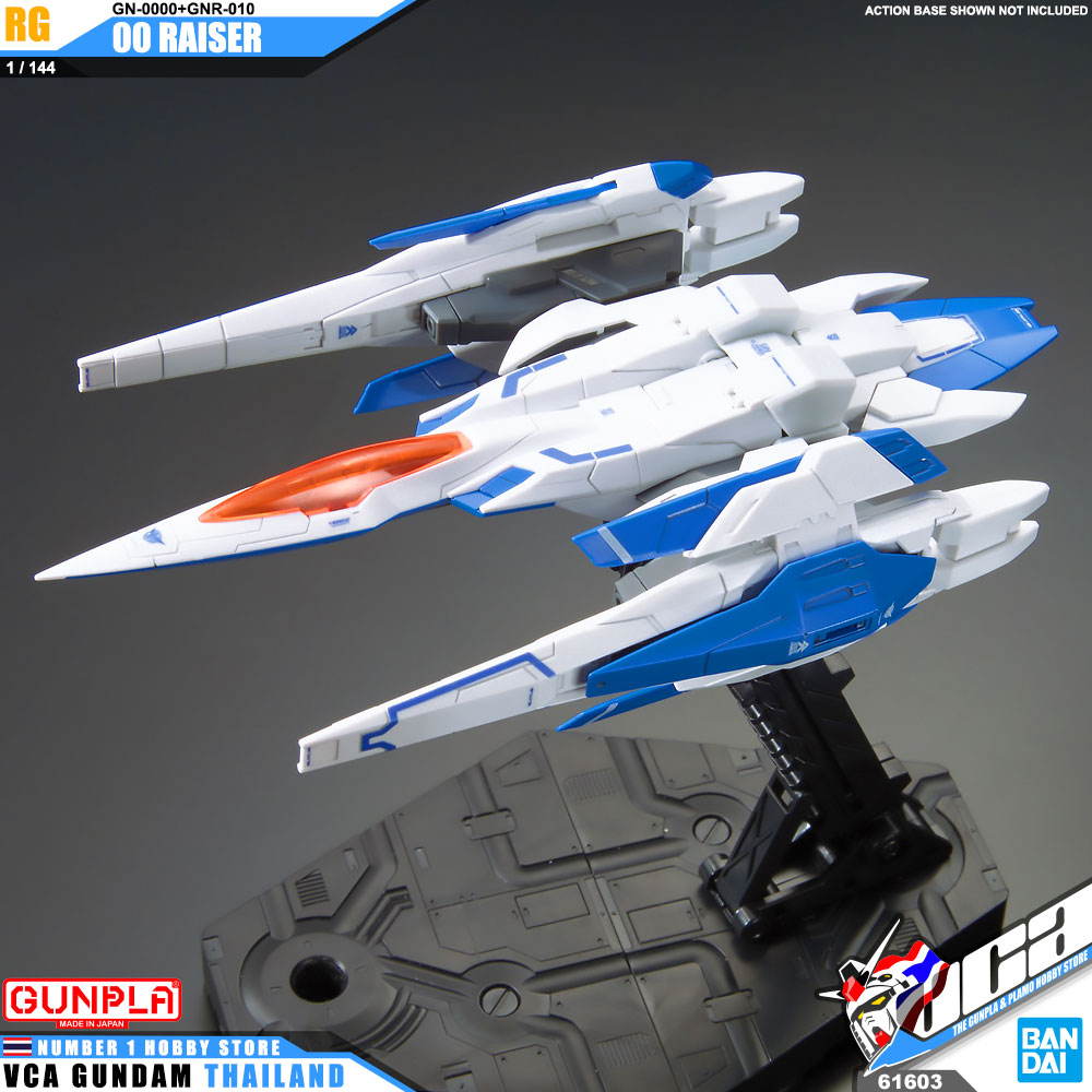 BANDAI GUNPLA REAL GRADE RG 1/144 00 RAISER โมเดล กันดั้ม กันพลา VCA GUNDAM