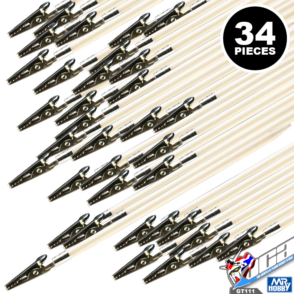 MR.HOBBY GT111 MR.ALMIGHTY CLIPS WIDE (34 PCS)