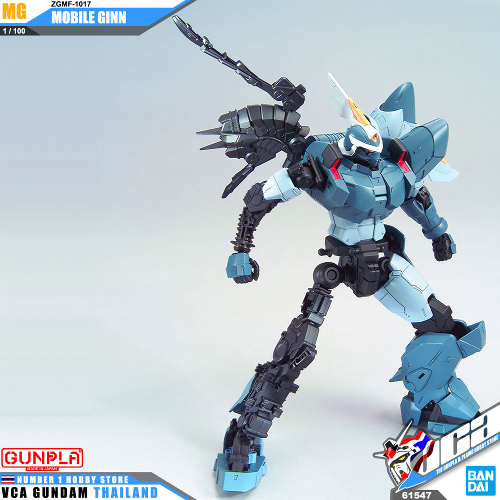 BANDAI GUNPLA MASTER GRADE MG 1/100 ZGMF-1017 MOBILE GINN โมเดล กันดั้ม กันพลา VCA GUNDAM
