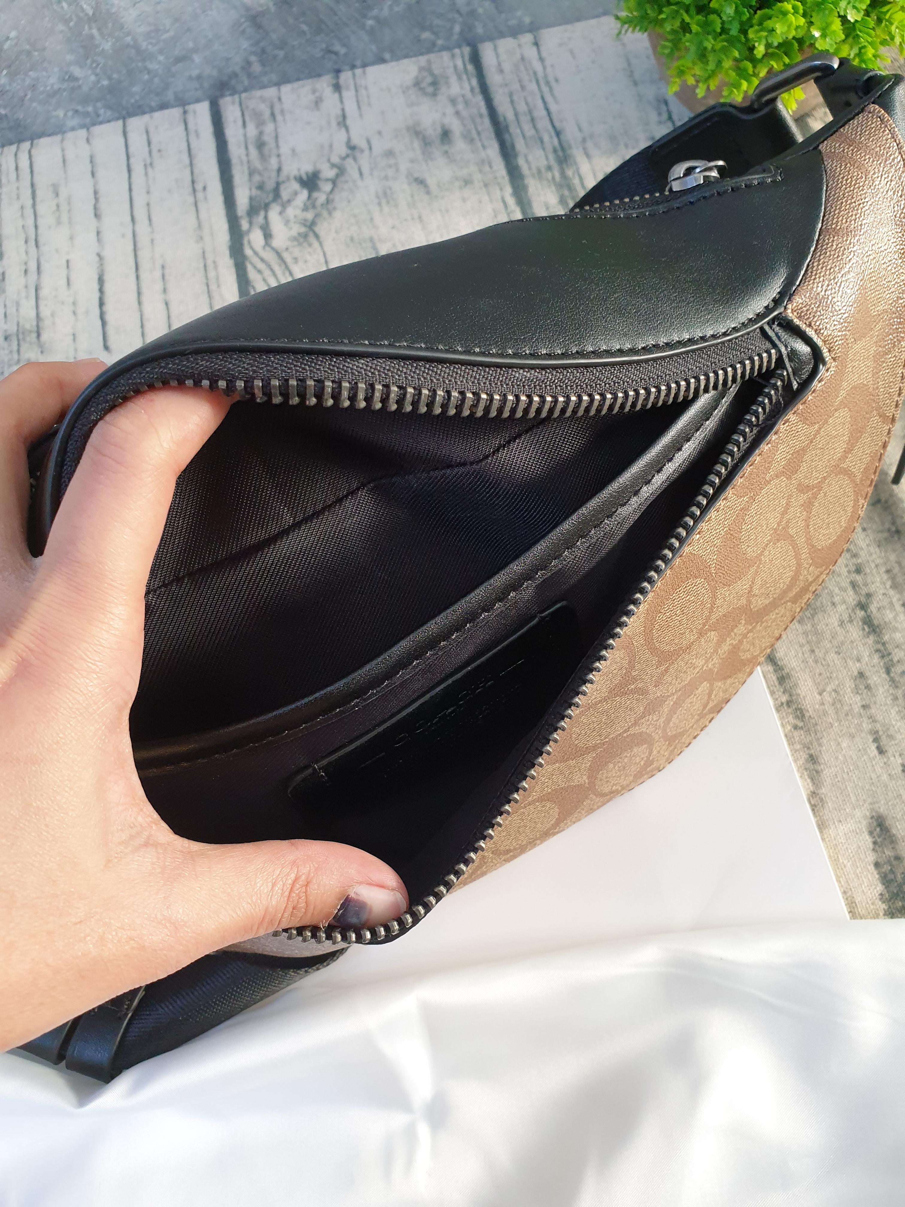 COACH WARREN BELT BAG IN SIGNATURE CANVAS (COACH F78777)