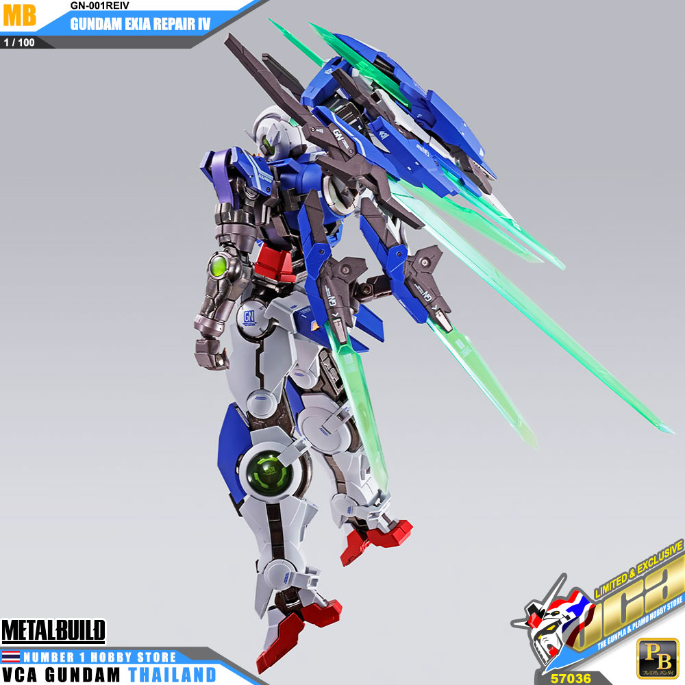 Bandai Metal Build MB GN-001REIV GUNDAM EXIA REPAIR IV กันดั้ม เอ็กเซีย รีแพร์ 4