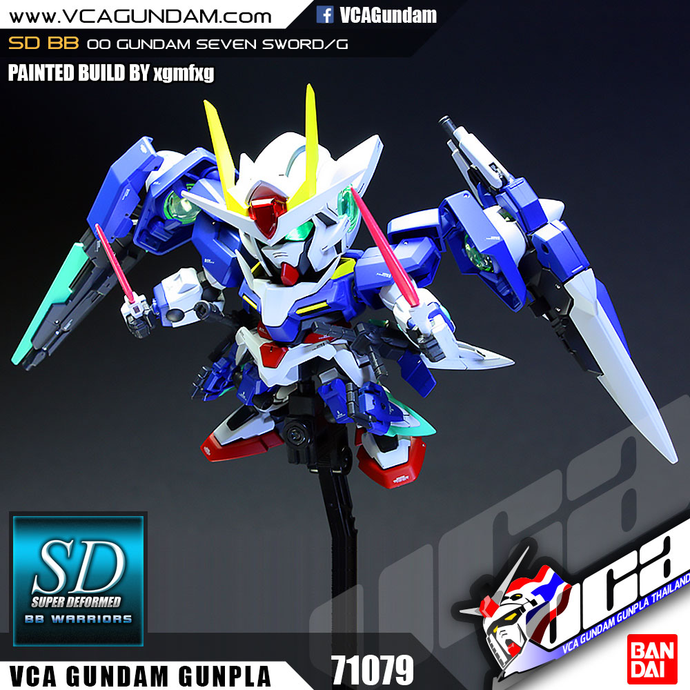 SD BB368 00 GUNDAM SEVEN SWORD/G ดับเบิ้ลโอ กันดั้ม เซเว่น สว๊อด