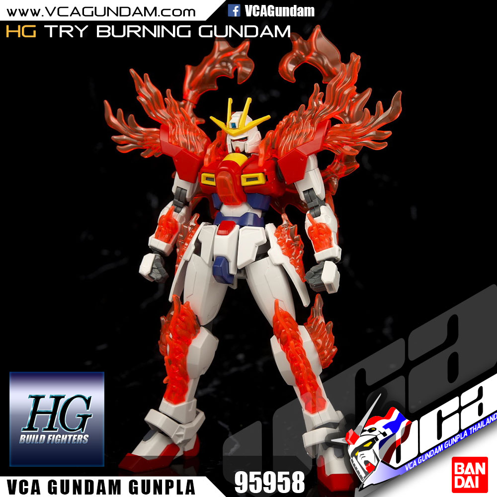 HG TRY BURNING GUNDAM ทราย เบิร์นนิ่ง กันดั้ม