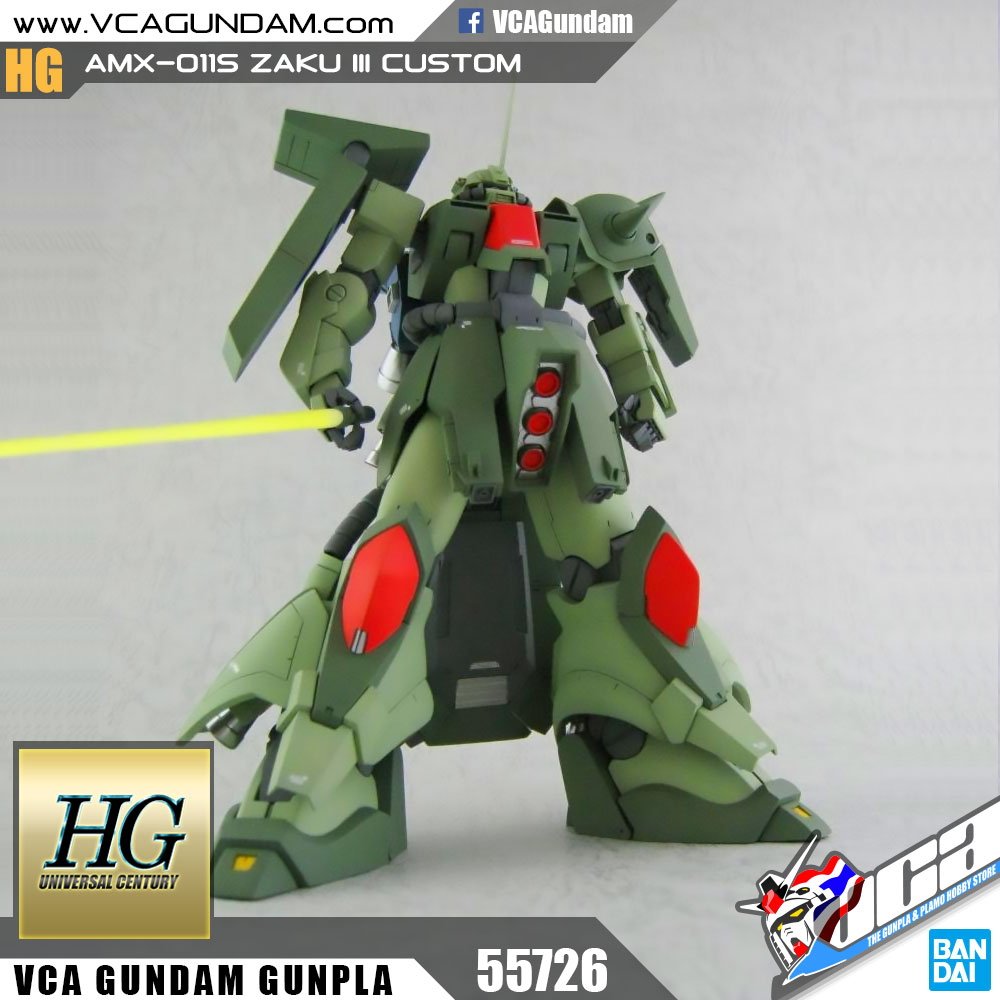 HG AMX-011S ZAKU III CUSTOM ซาคุ 3 คัสตอม