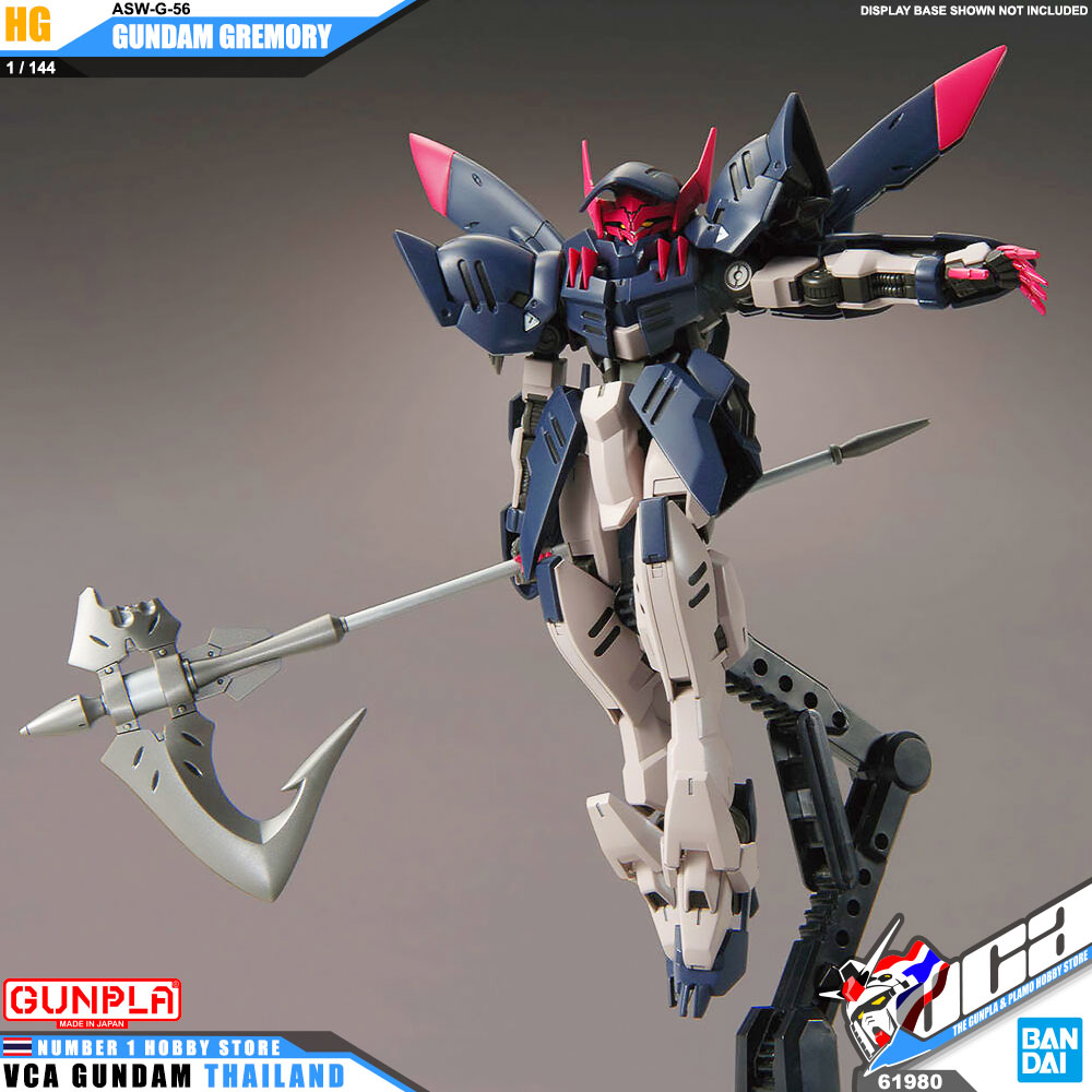 BANDAI GUNPLA HIGH GRADE HG 1/144 GUNDAM GREMORY โมเดล กันดั้ม กันพลา VCA GUNDAM