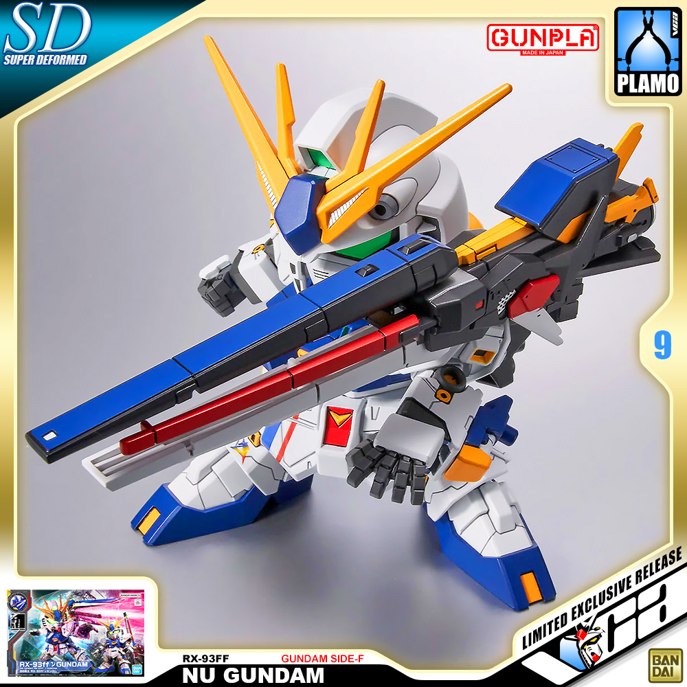 Bandai Gunpla SD RX-93FF NU GUNDAM