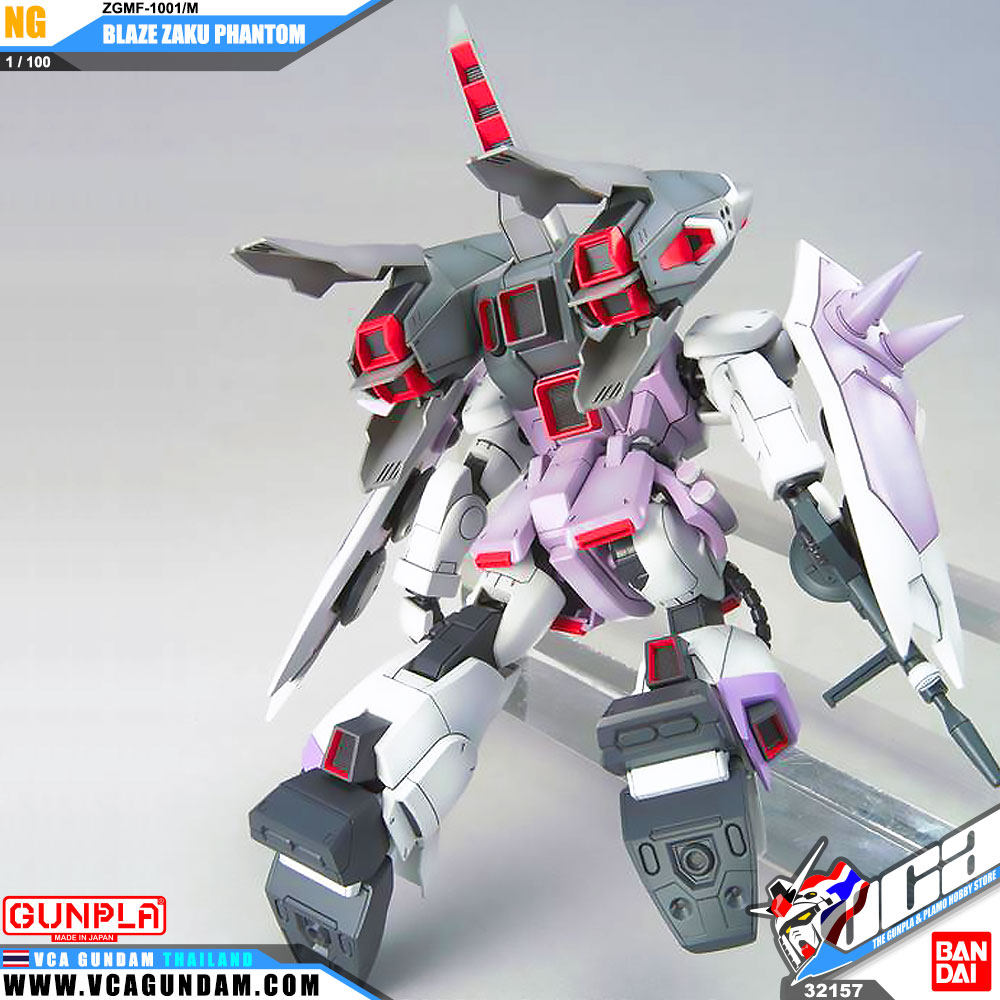 1/100 BLAZE ZAKU PHANTOM (REY ZA BURREL CUSTOM) เบลซ ซาคุ แฟนทอม