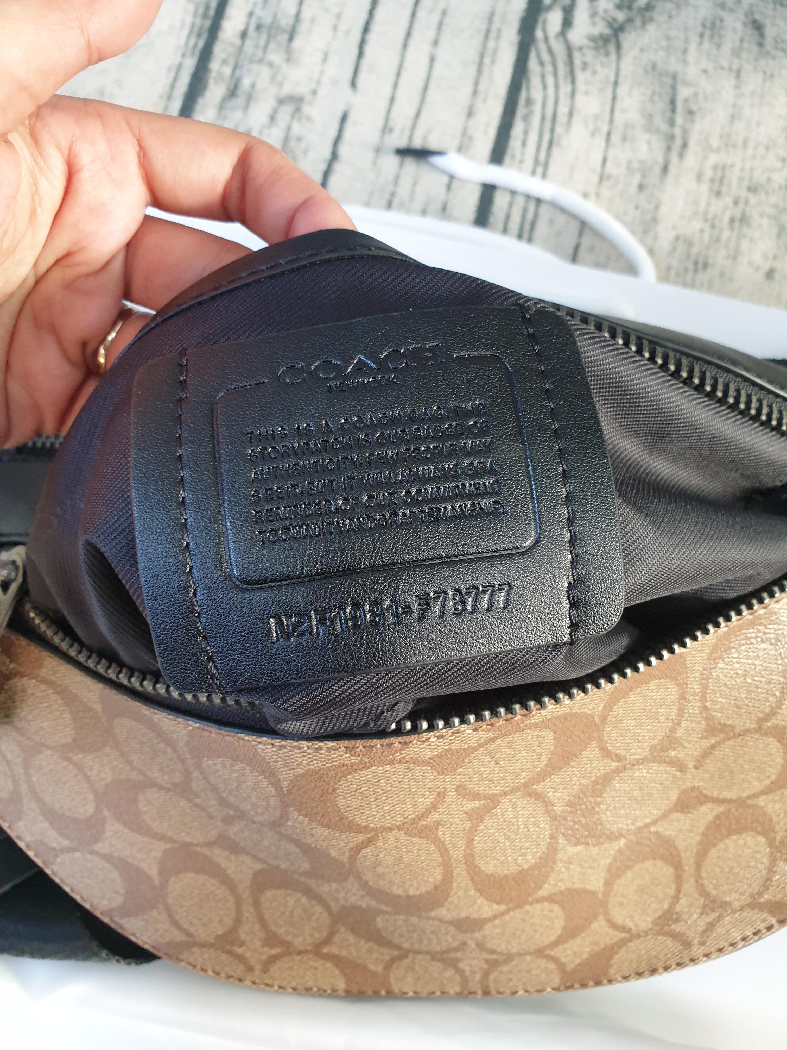 COACH WARREN BELT BAG IN SIGNATURE CANVAS (COACH F78777)