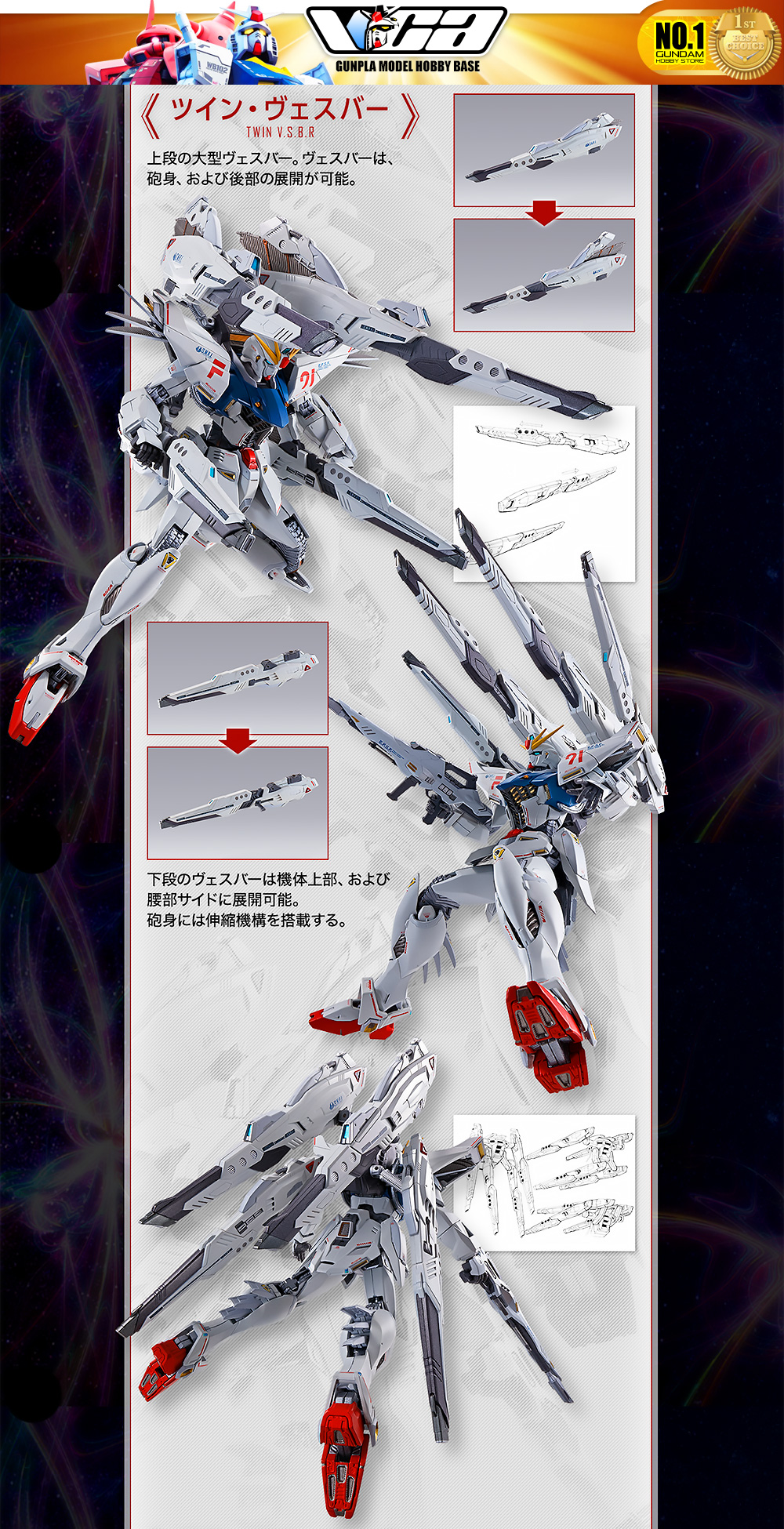 ⭐️ PREMIUM BANDAI PB TAMASHII NATIONS METAL BUILD MB GUNDAM F91 CHRONICLE WHITE VER กันดั้ม ฟิกเกอร์ ของเล่น VCA GUNDAM
