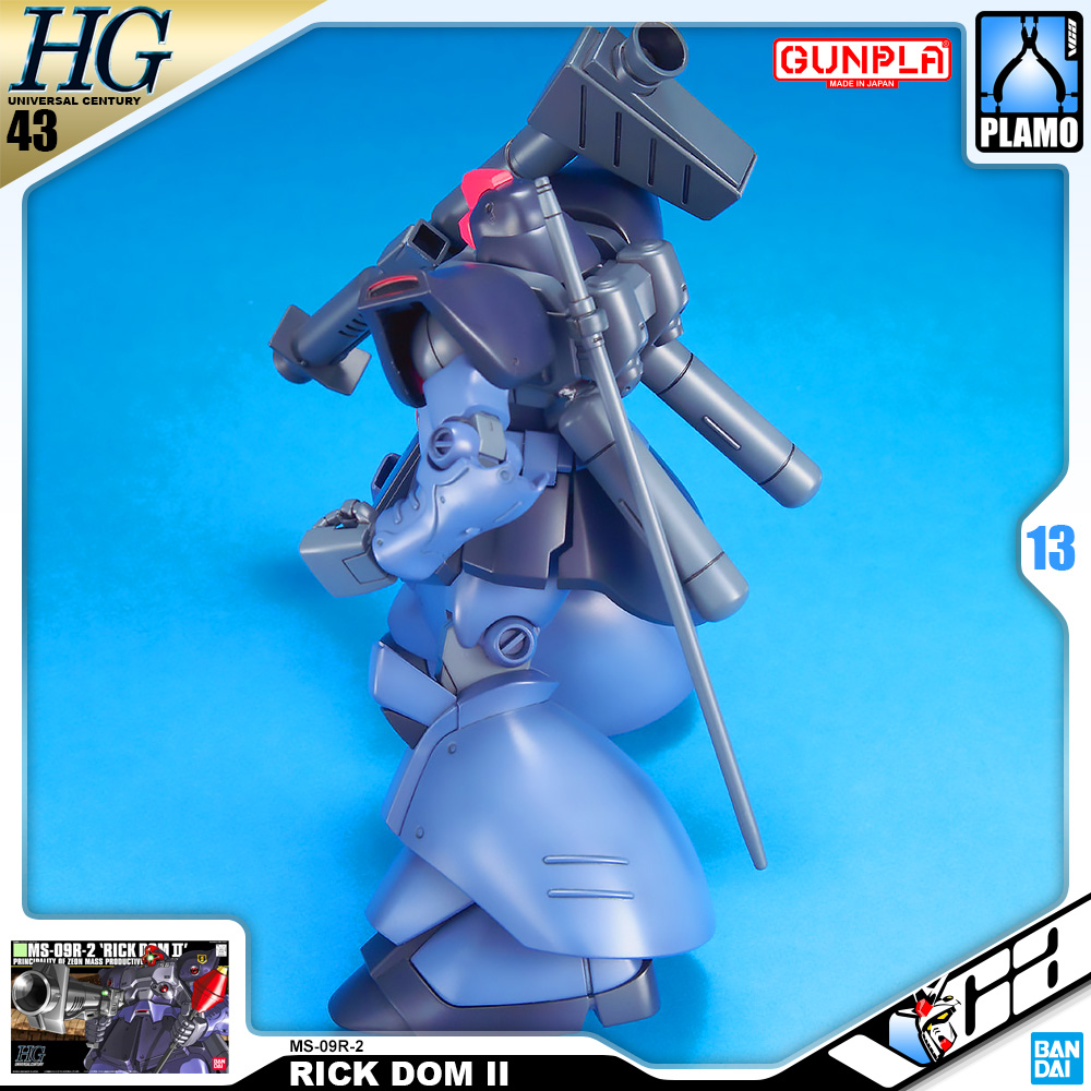 ⭐️ BANDAI GUNPLA HIGH GRADE UNIVERSAL CENTURY HGUC HG 1/144 MS-09R-2 RICK-DOM II RICK DOM 2 ประกอบ หุ่นยนต์ โมเดล กันดั้ม กันพลา ของเล่น VCA GUNDAM
