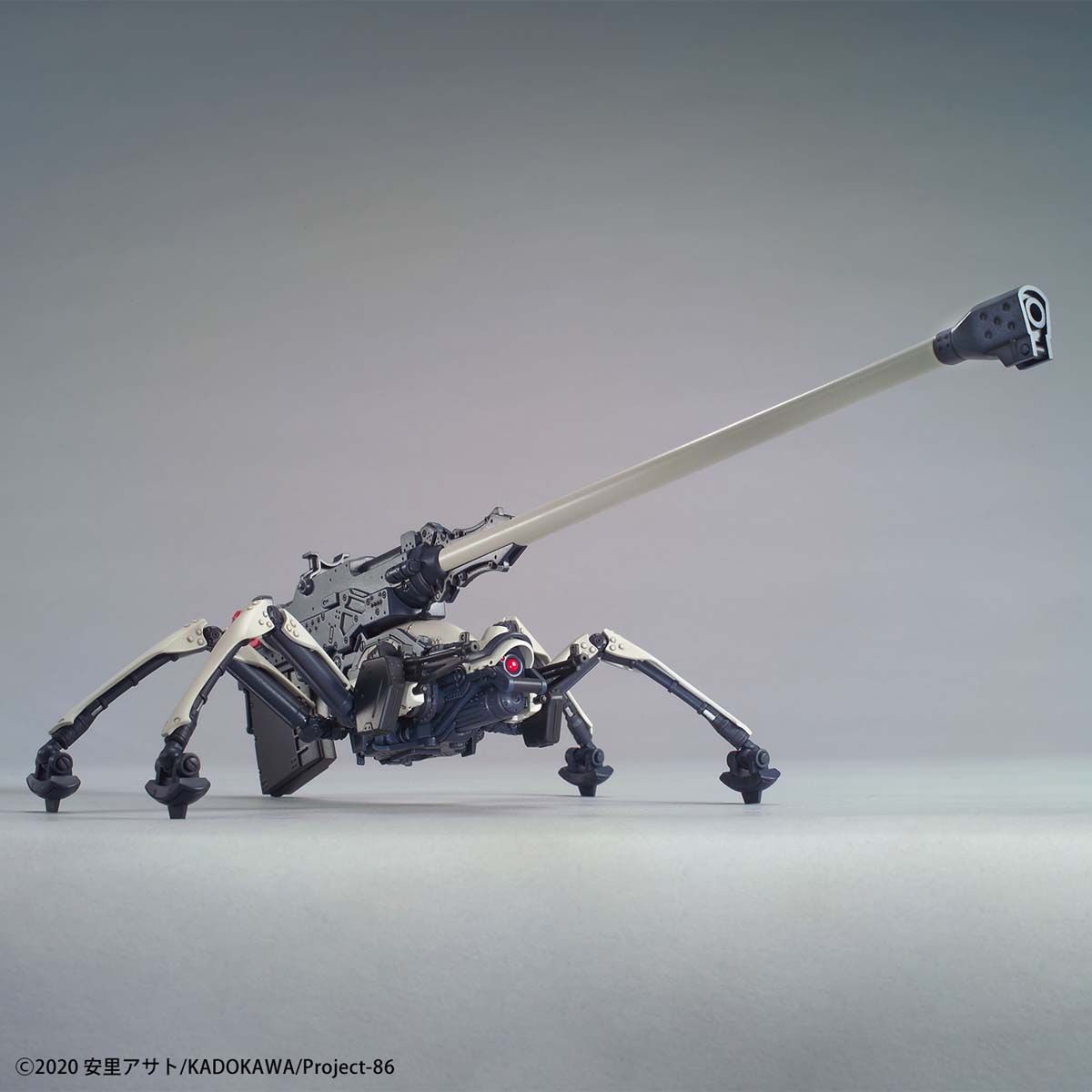 BANDAI 86 EIGHTY SIX HIGH GRADE HG 1/48 JUGGERNAUT LONG RANGE CANNON TYPE โมเดล เอทตี้ซิกซ์ VCA GUNDAM