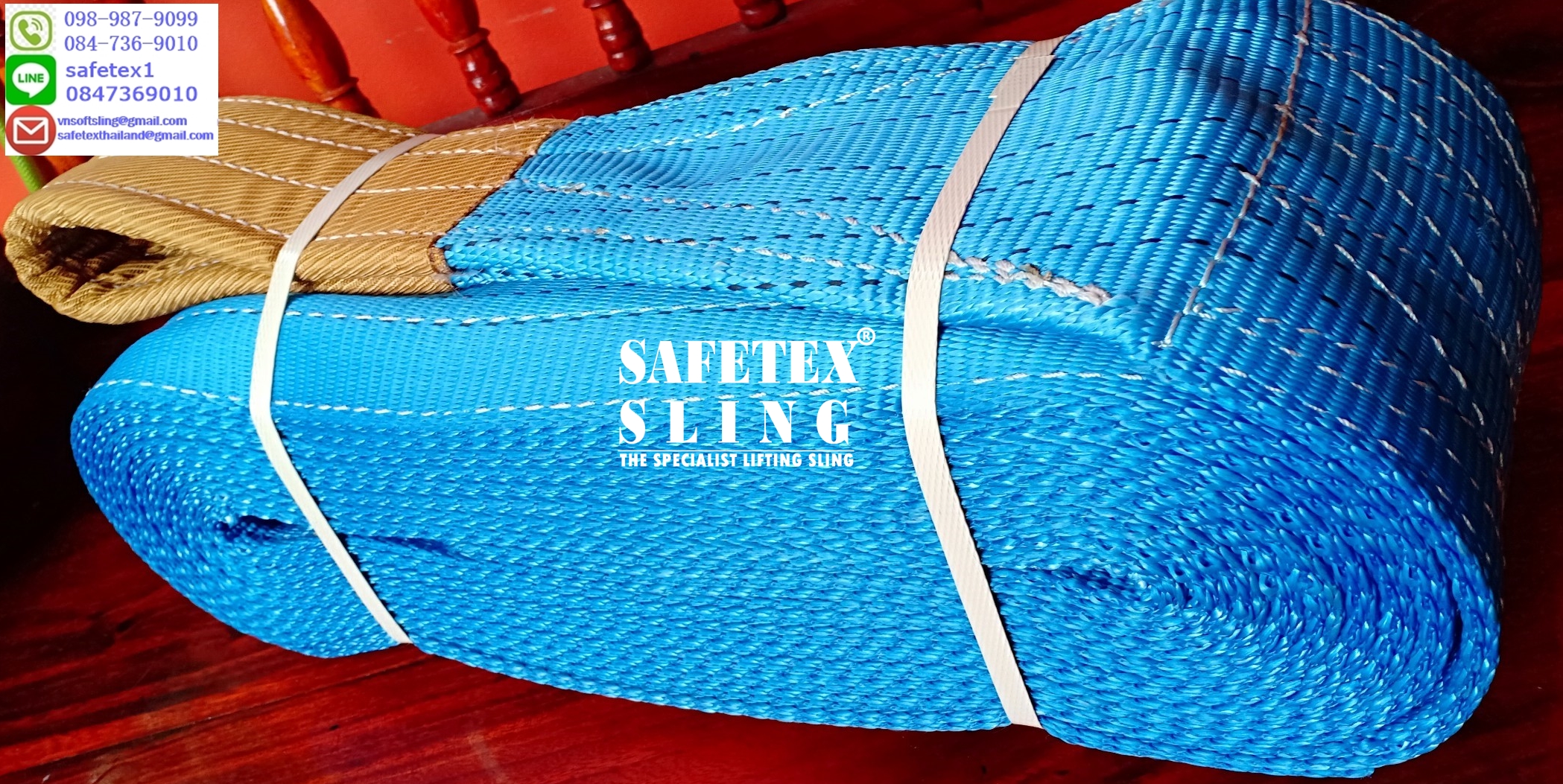 SAFE-TEX : Germany Strandard สลิงผ้าใบยกของ, สลิงผ้า, สลิงอ่อน, สายพานยก,สลิงโพลีเอสเตอร์ ชนิดแบนมีห่วงหัว-ท้าย ขนาด 8ตันกว้าง 200มม. สลิงอ่อน 8ตัน 2เมตร, สลิงอ่อนโพลีเอสเตอร์ 8ตัน 2เมตร, สลิงผ้า 8ตัน 2เมตร, สลิงผ้าใบ 8ตัน 2เมตร, สายพานยก 8ตัน 2เมตร, สลิงแบน 8ตัน 2เมตร, สลิงอ่อน, สลิงอ่อนโพลีเอสเตอร์, สลิงผ้า, สลิงผ้าใบ, สลิงแบน, สายพานยก, สลิงผ้าใบยกของ, ผ้าใบยกของ