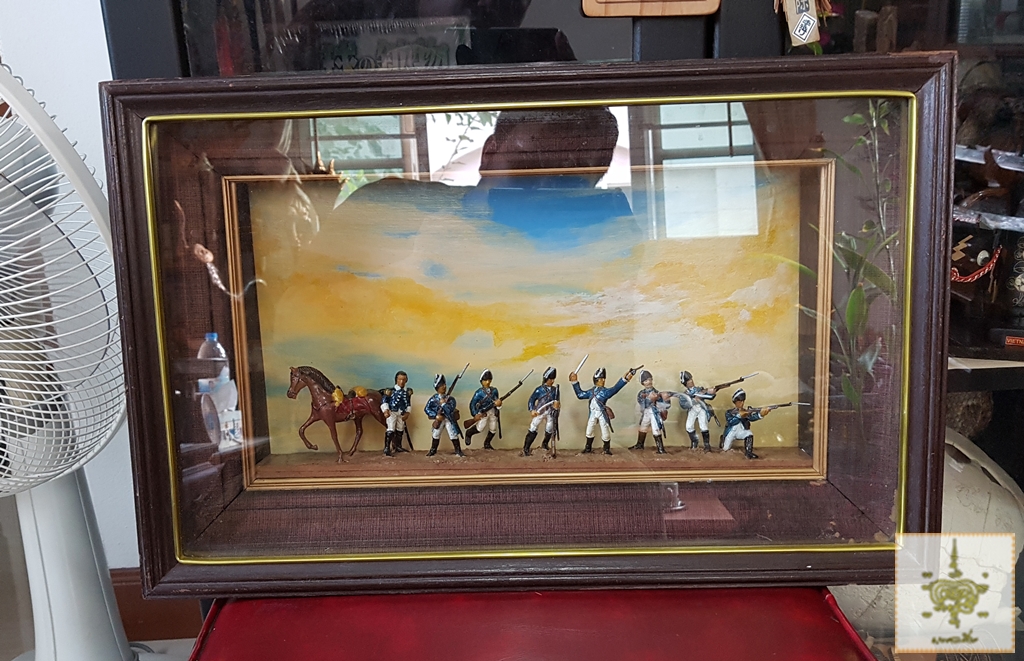 ชุดทหารฝรั่งเศษ ตะกั่ว