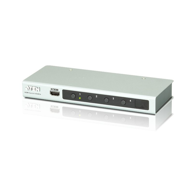 ATEN รุ่น VS481B 4 PORT HDMI SWITCH ULTRA HD 4KX2K SUPPORT