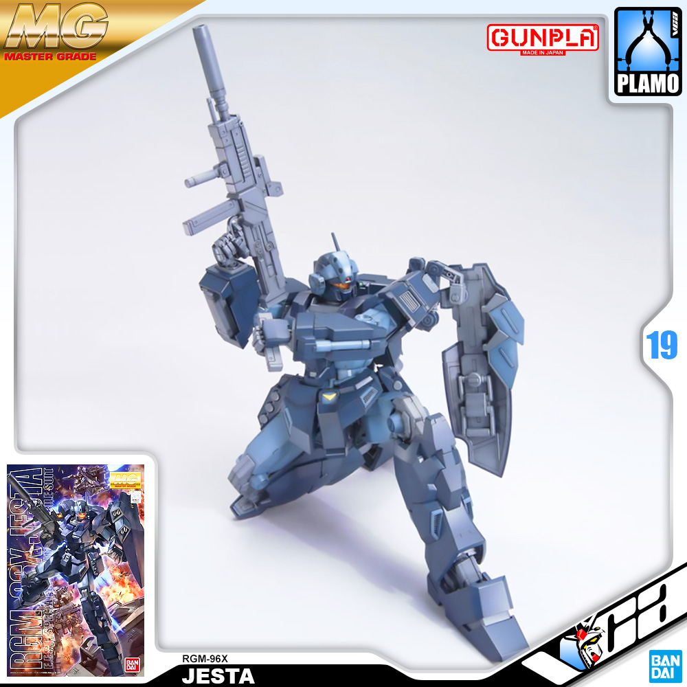 ⭐️ BANDAI GUNPLA MASTER GRADE MG 1/100 RGM-96X JESTA ประกอบ หุ่นยนต์ โมเดล กันดั้ม กันพลา ของเล่น VCA GUNDAM