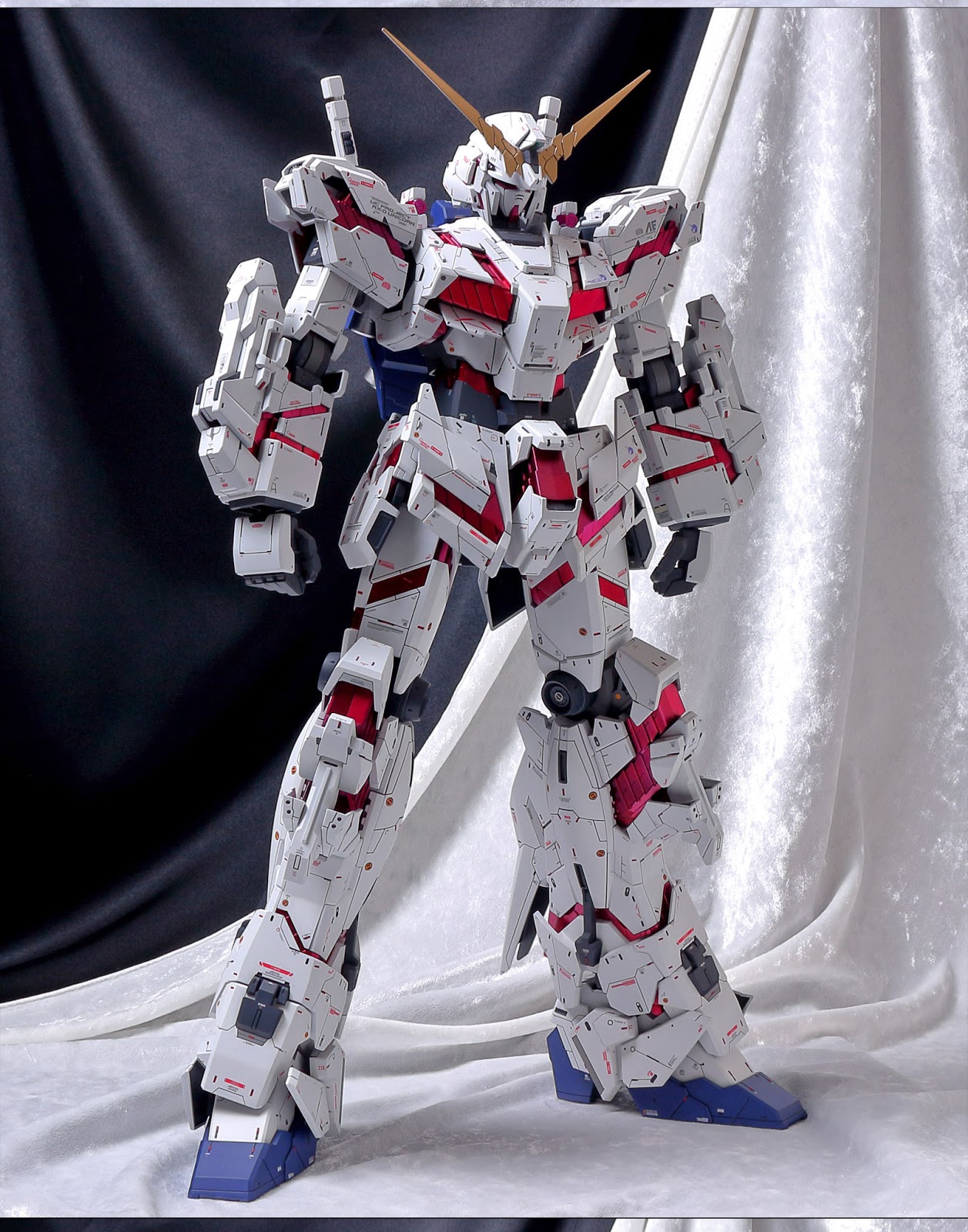 Painted Build : MEGASIZE 1/48 UNICORN GUNDAM by bambini313