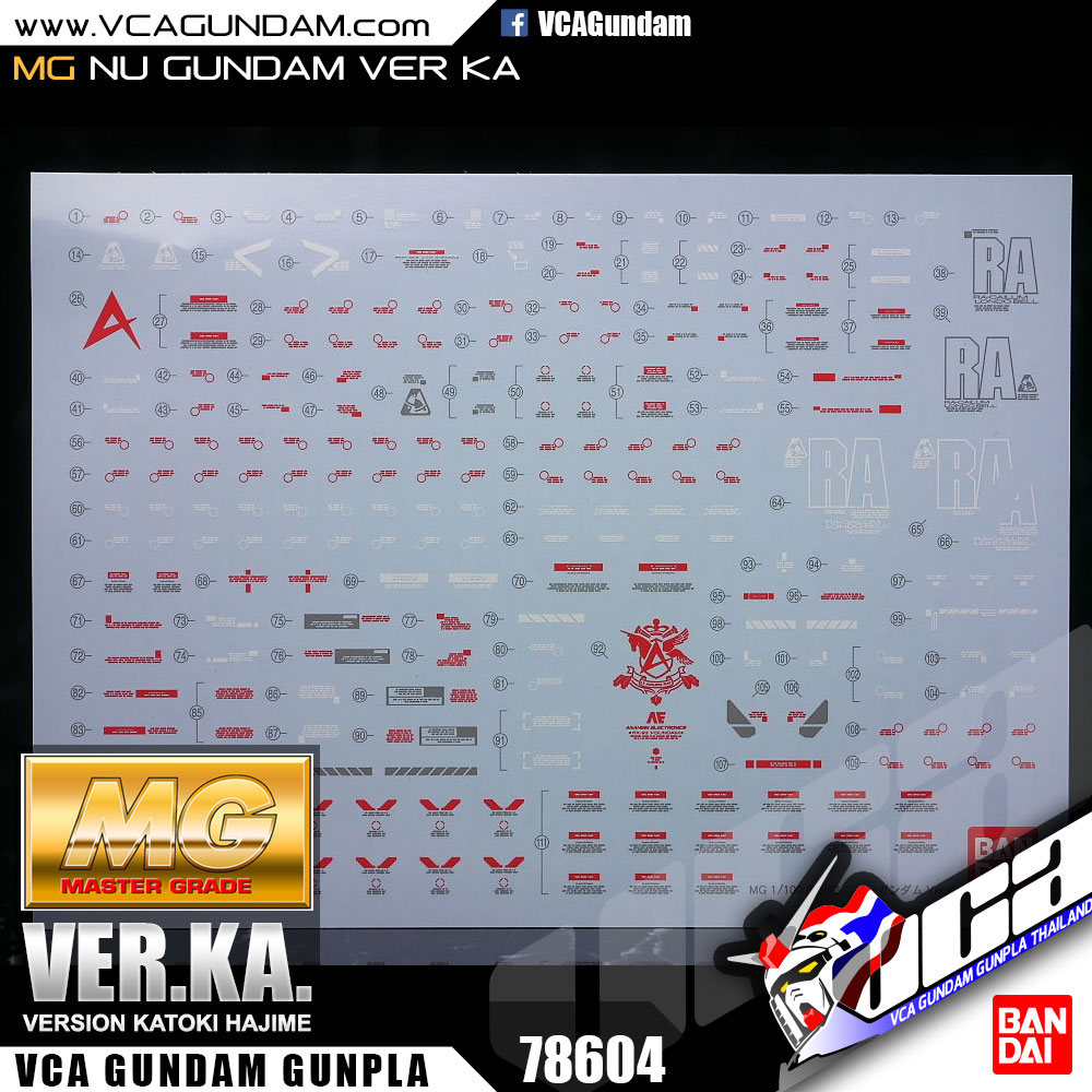 MG NU GUNDAM VER KA นู กันดั้ม