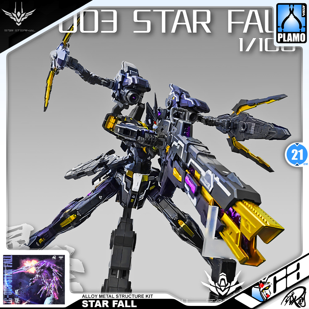 Iron Toy 铁创模型 Star Fall 星坠 Metal Build Structure Master Grade MG Action Figure Toy Kit VCA Gundam Bangkok Thailand