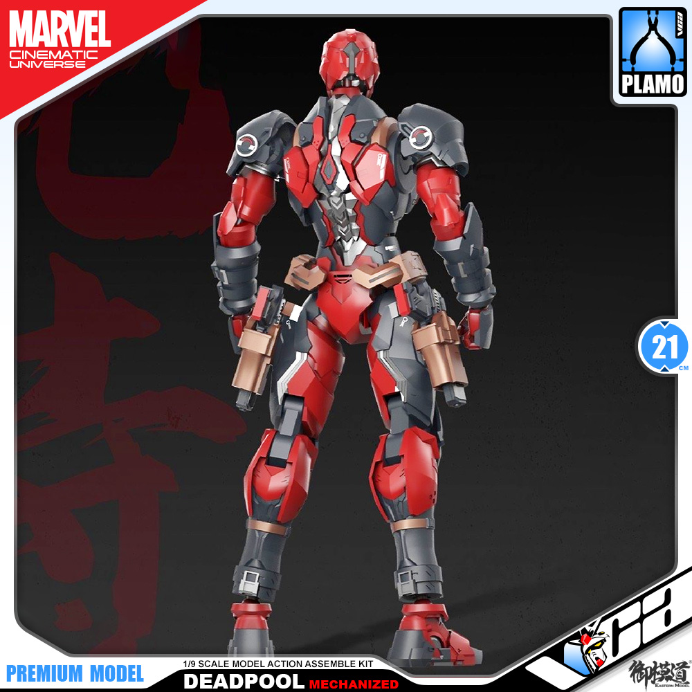 Morstorm 1/9 Scale Deadpool Mechanized Version Plastic Model Action Figure Kit VCA Thailand