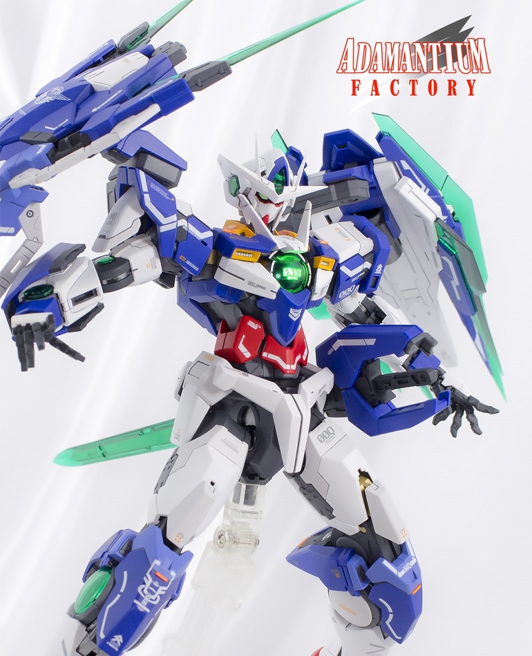 Painted Build : MG 00 QAN[T] FULL SABER by Adamantium