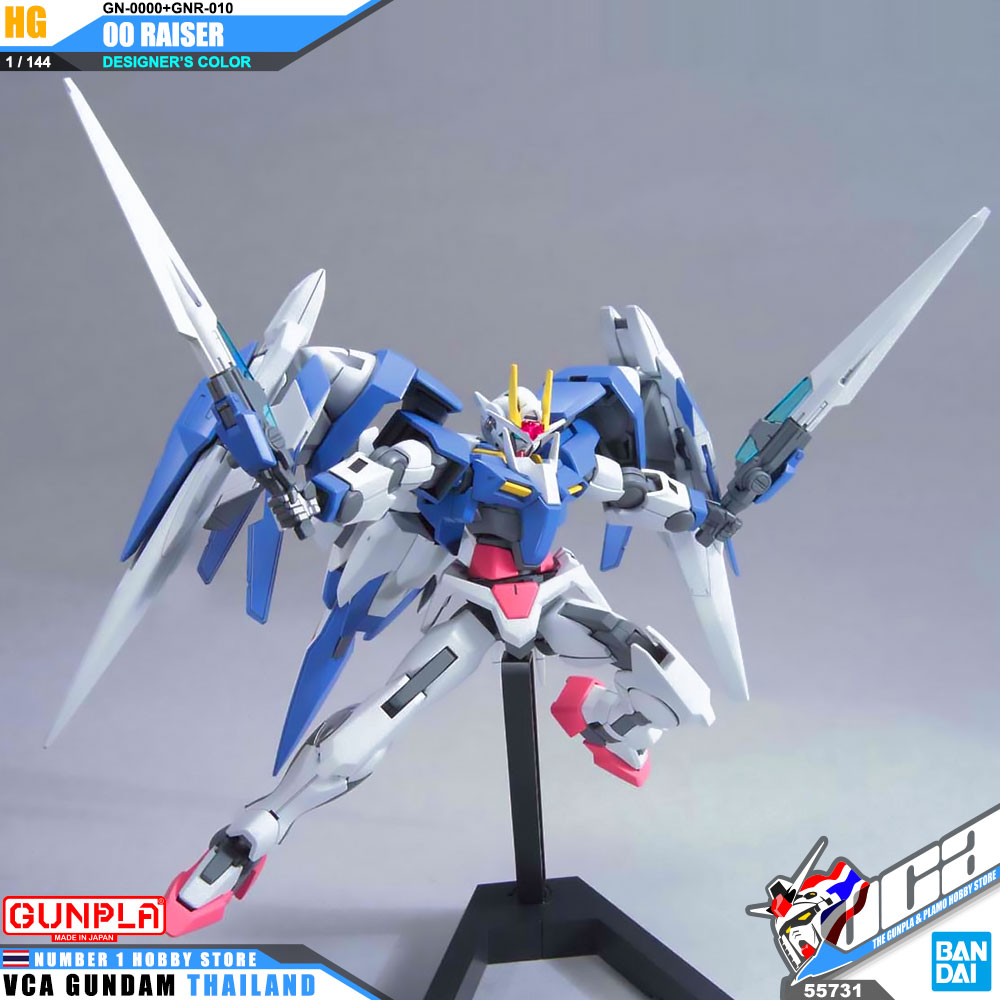 HG GN-0000+GNR-010 00 RAISER DESIGNER COLOR VERSION ดับเบิล โอ ไรเซอร์