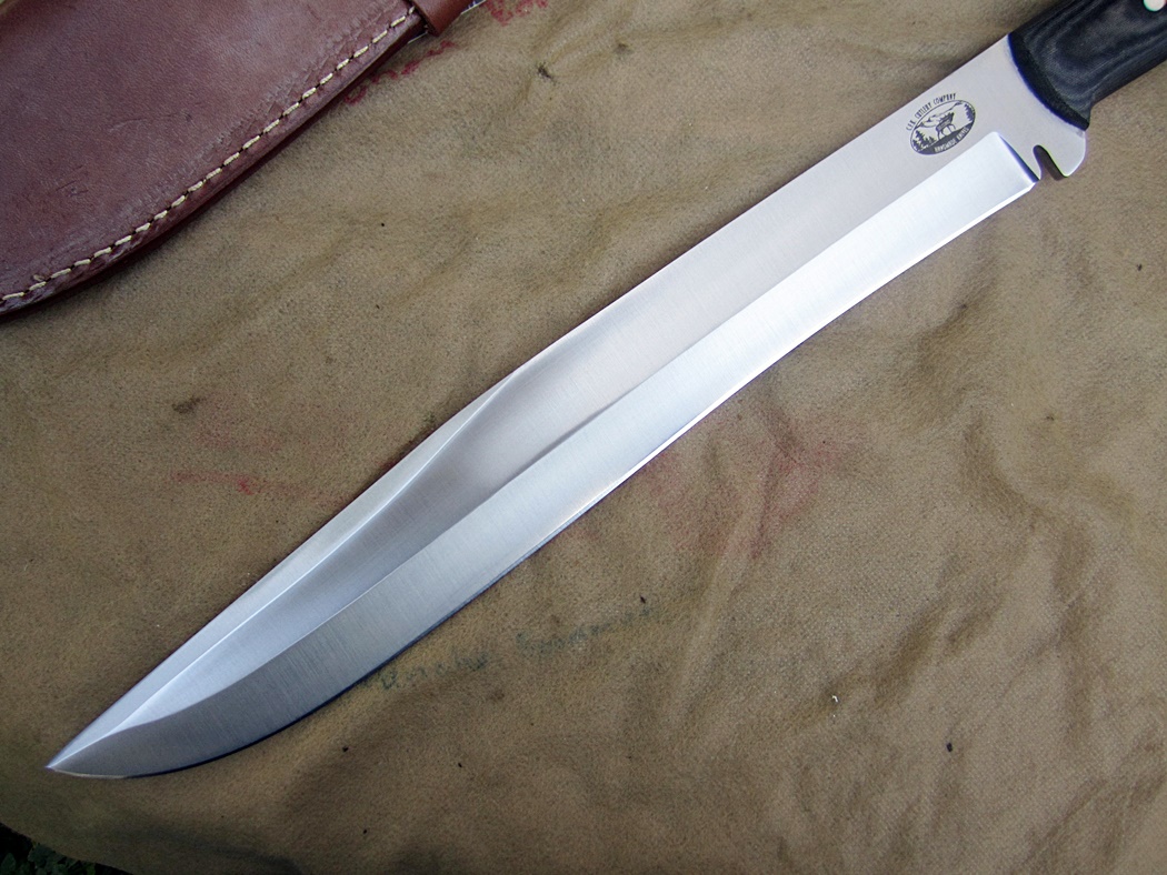 มีดเหล็กd2 IPAK CFK Custom Handmade D2 LARGE Bushcraft BUG-OUT-BAG Survival Machete Knife