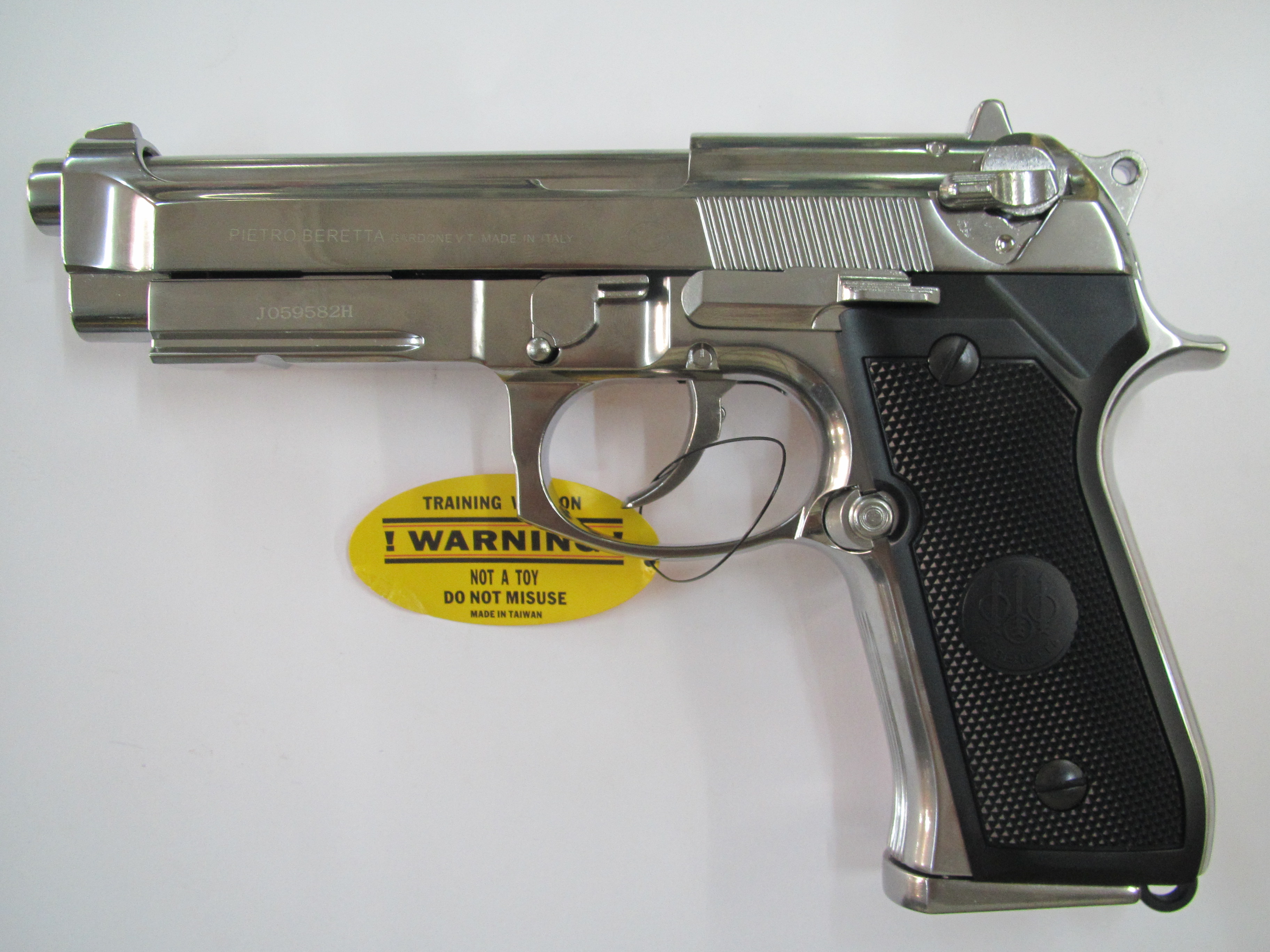 ปินบีบีกัน รุ่น M9 A1 สีเงิน