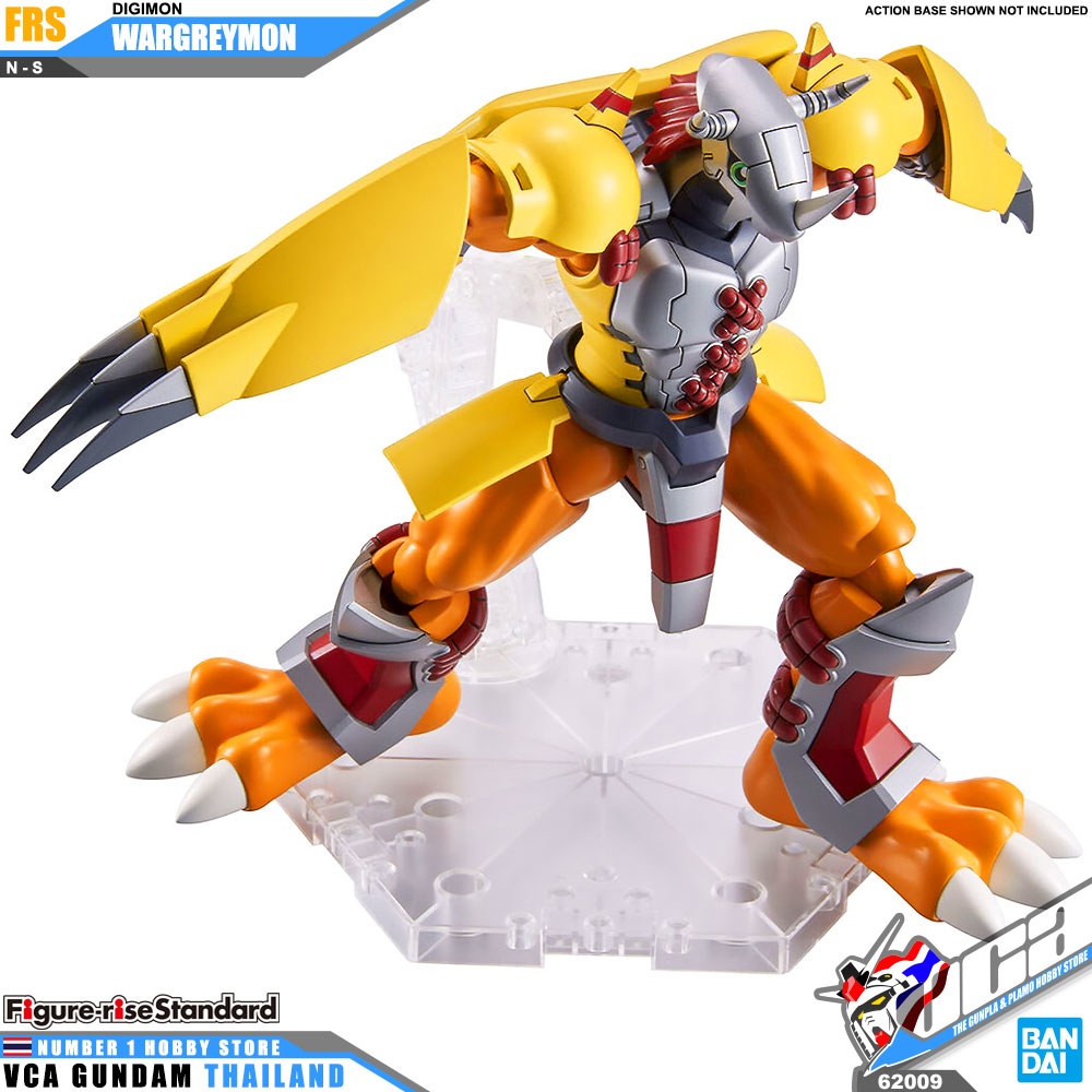BANDAI FIGURE-RISE STANDARD WARGREYMON FIGURE RISE ดิจิมอน แอดเวนเจอร์ โมเดล VCA GUNDAM
