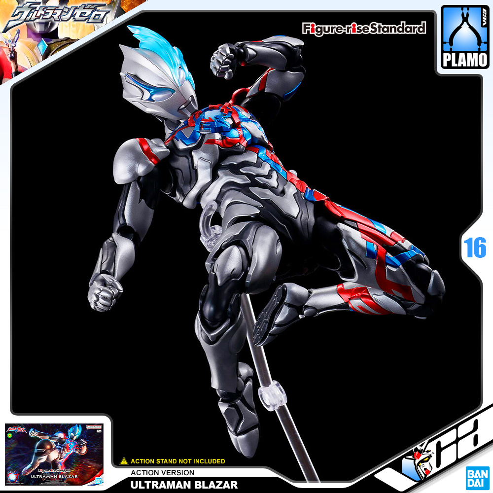 Bandai Figure Rise Standard Ultraman Blazar Plastic Model Kit Toy VCA Gundam Thailand