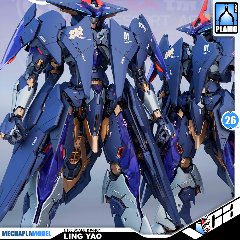 DP Escort Agency 龙纹镖局 Ling Yao 令曜 Master Grade MG Plastic Model Action Figure Toy Kit VCA Gundam Thailand