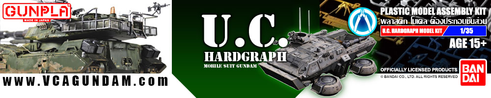 Bandai® U.C. Hardgraph (UCH) Model Kits