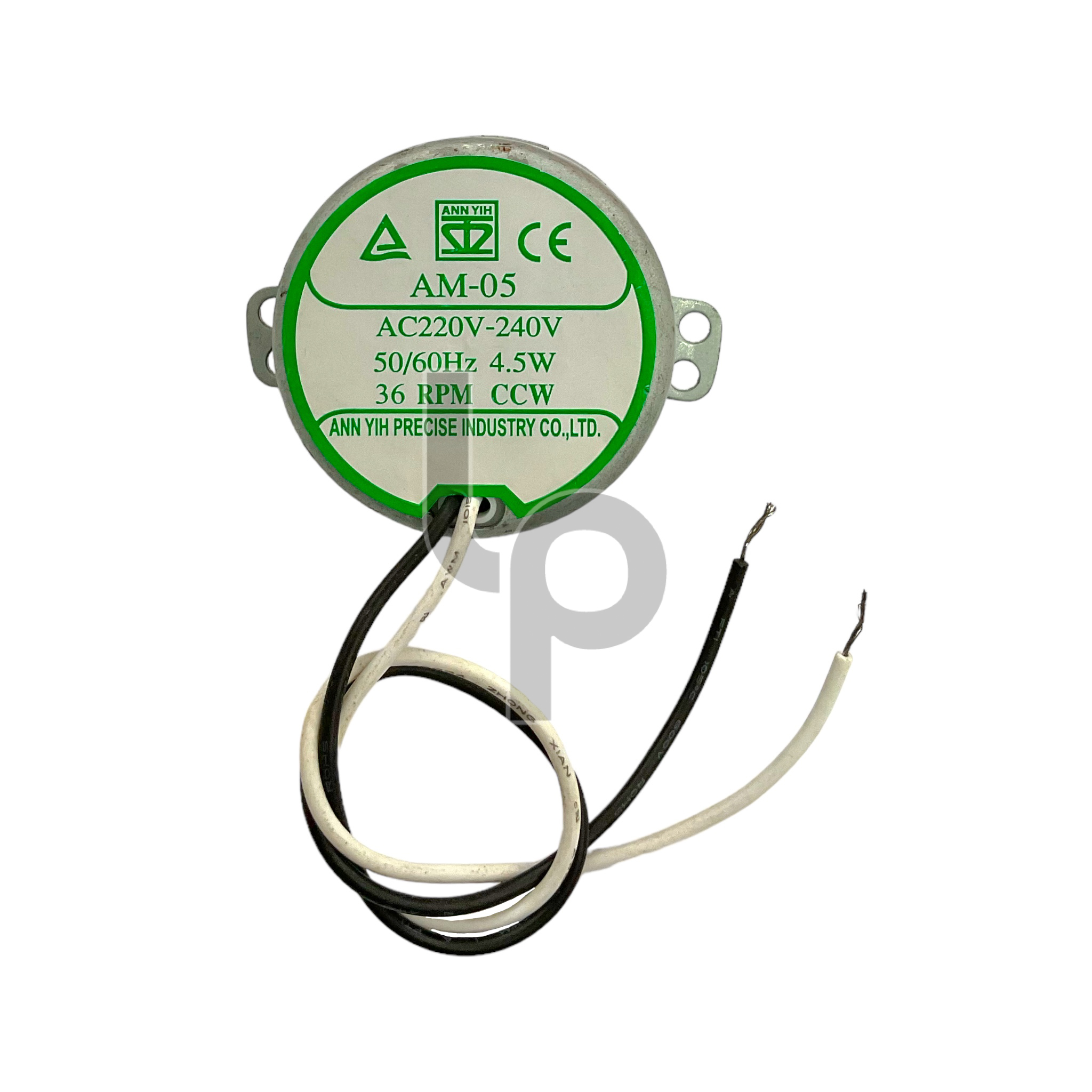มอเตอร์ส่ายพัดลม/ไฟหน้าร้านตัดผม รอบ 36 RPM CCW