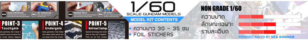 NG 1/160 กันดั้ม กันพลา คืออะไร?