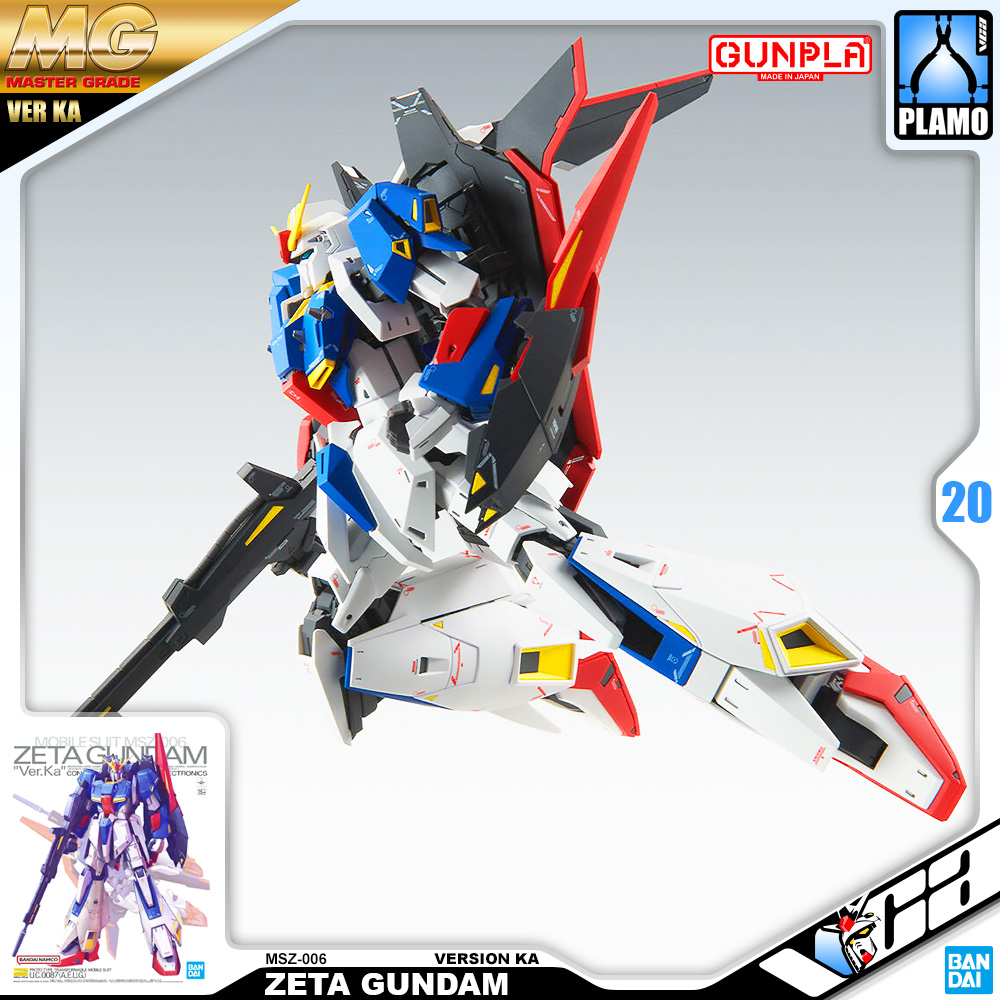Bandai Gunpla Master Grade MG ZETA GUNDAM VER KA