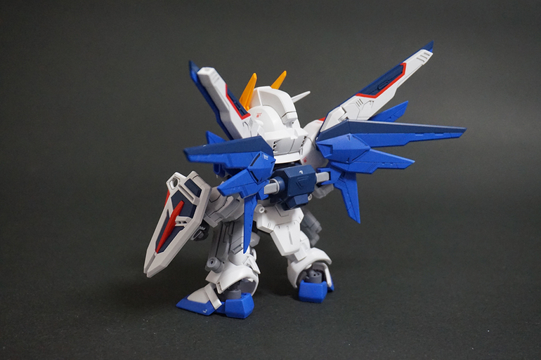 Painted Build : SDCS FREEDOM GUNDAM + CS FRAME by yoh0919