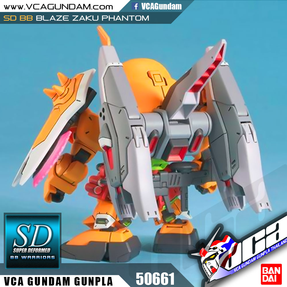 SD BB298 BLAZE ZAKU PHANTOM (HEINE WESTENFLUSS CUSTOM) เบลซ ซาคุ แฟนทอม