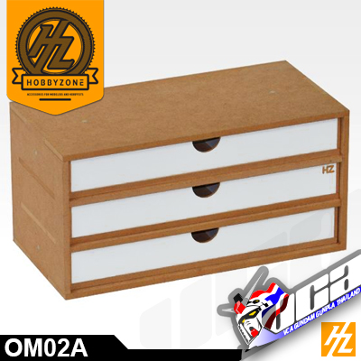 OM02A DRAWERS MODULE X 3