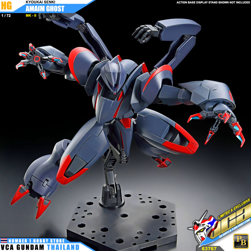 PREMIUM BANDAI KYOUKAI SENKI HIGH GRADE HG 1/72 AMAIM GHOST MK-II MK II MK2 MARK 2 โมเดล นักสู้เขตแดน VCA GUNDAM